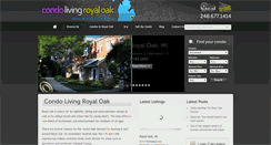Desktop Screenshot of condolivingroyaloak.com